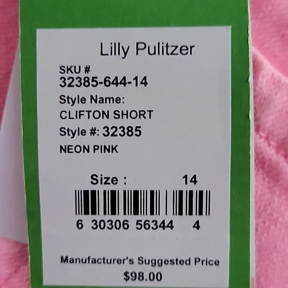 Lilly Pulitzer Clifton Short - Picture 2 of 9